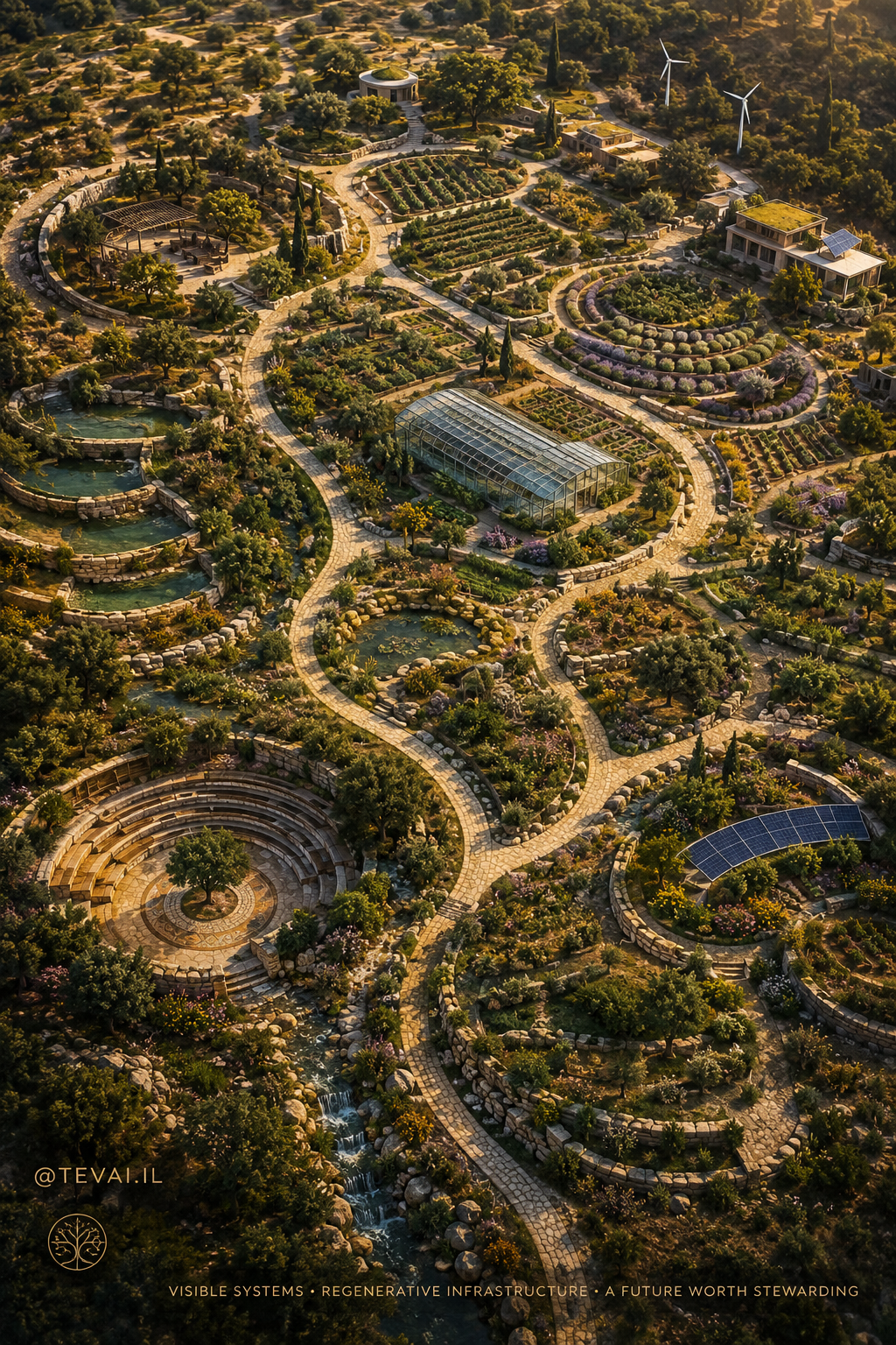 TevAI campus aerial view